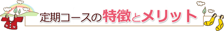 定期コースの特徴とメリット